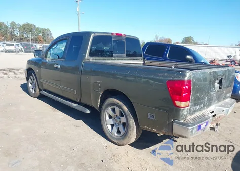 2004 Nissan Titan Le из США, поврежденный, VIN 1N6AA06A54N515860